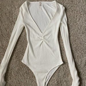 Free People- Cozy Me Up Bodysuit